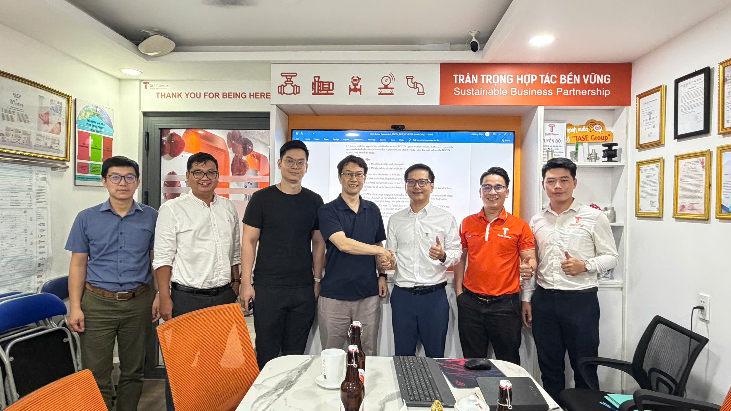 TASE Group! 🇯🇵🤝🇻🇳 WELCOME TOZEN TO TASE